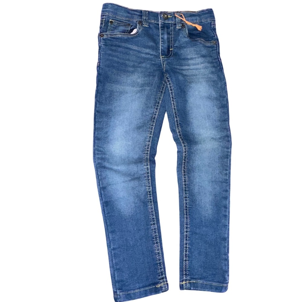 Weatherproof Vintage Boys Skinny Fit Jeans Blue Denim Adjustable Waist Size 7